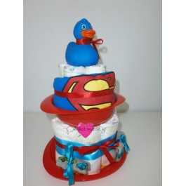 Τούρτα Σουπερμαν Παπάκι